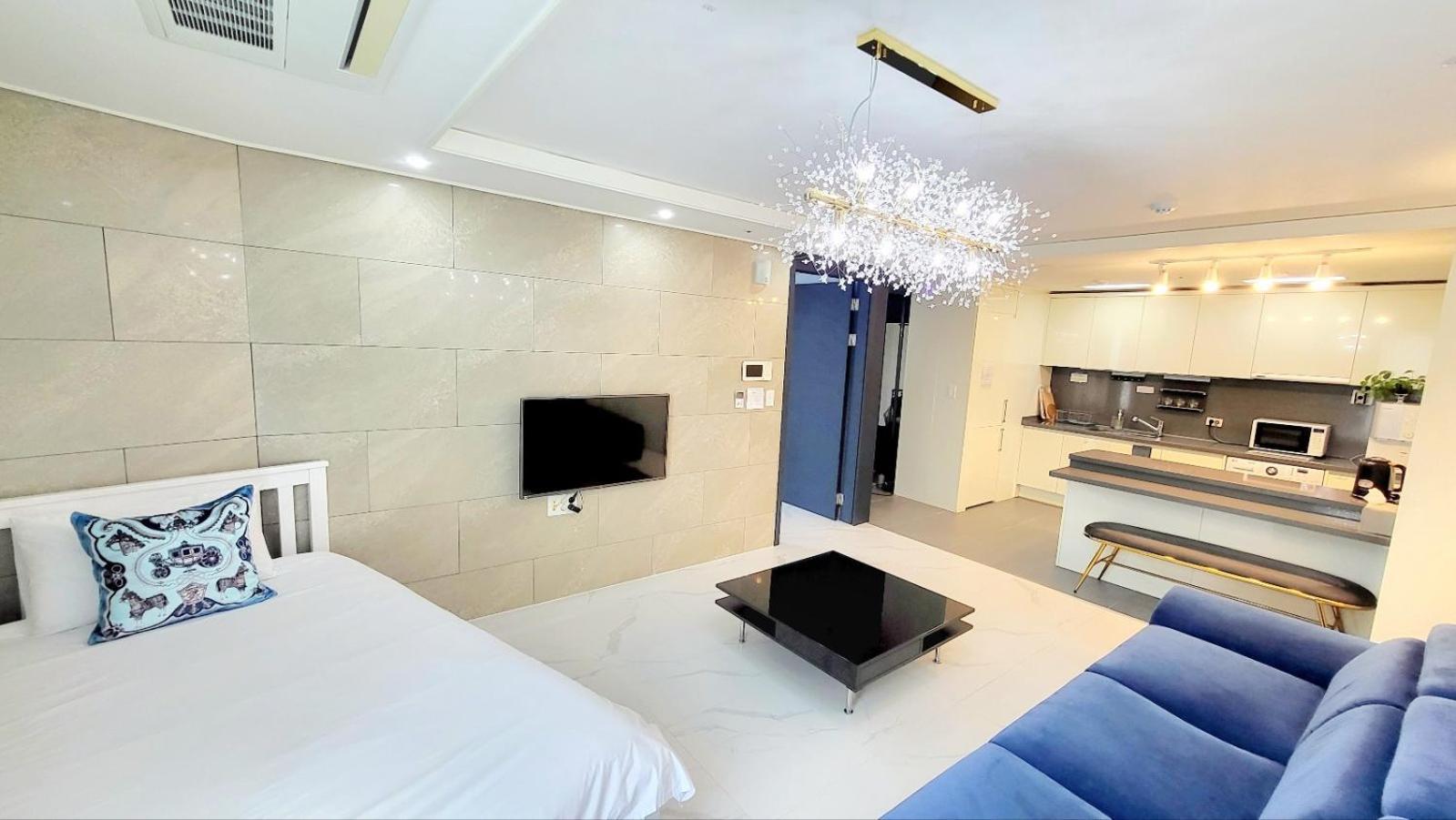 Haeundae Lavender House-Irua Hotel Busan Buitenkant foto